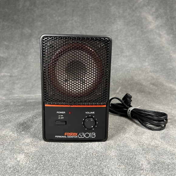 Fostex Other - Fostex 6301B Personal Monitor Active Studio Speaker 6301B3E Black